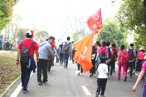 公司組織參加龍靈山國(guó)際徒步大會(huì)(圖2)